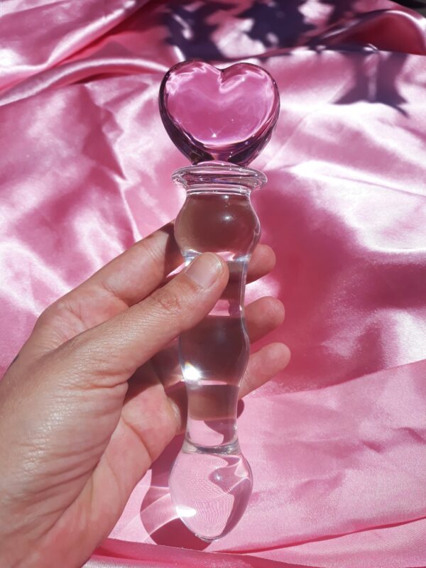 Magic glass dildo